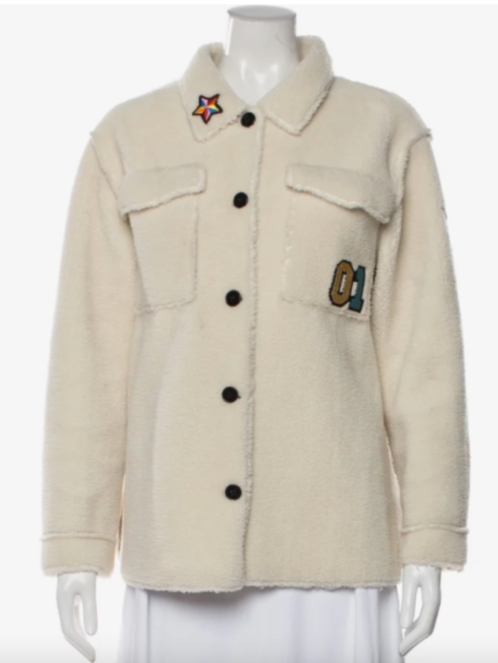 Sonia Rykiel Oversized  Teddy Jacket